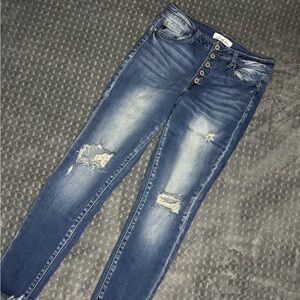 KanCan Norah High Rise Ankle Skinny Jeans